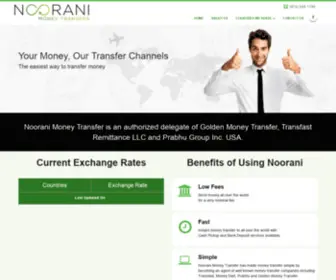 Nooranimoney.com(Send Money Online) Screenshot