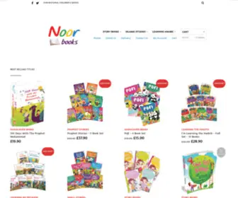 Noorbooks.com(Inspirational Children's Books) Screenshot