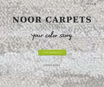 Noorcarpet.com(Noor Handloom Carpet) Screenshot