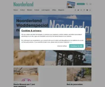 Noorderland.nl(Voor en door het Noorden) Screenshot