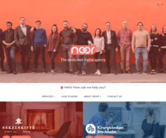 Noordigital.com(Noor Digital Agency) Screenshot