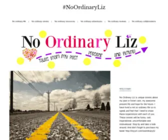 Noordinaryliz.com(#NoOrdinaryLiz) Screenshot