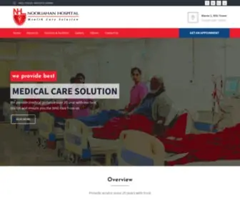 Noorjahanhospital.com(Noorjahan Hospital Pvt) Screenshot