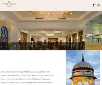 Noormahal.in(Luxury 5 Star Hotels in Karnal) Screenshot