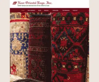 Noororientalrugs.com(Expert Repair & Restoration of Fine Oriental Rugs) Screenshot