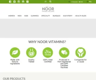 Noorvitamins.com(Noor Vitamins) Screenshot