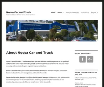 Noosacarandtruck.com(Services and Repairs Noosa Car and Truck) Screenshot