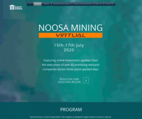 NoosaminingVirtual.com.au(NoosaminingVirtual) Screenshot