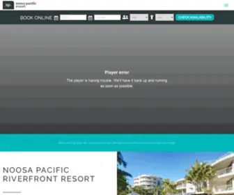 Noosapacific.com.au(Noosa Accommodation near Hastings Street) Screenshot