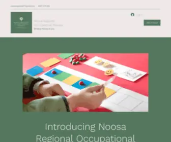 Noosaregionaloccupationaltherapy.com(Noosa Regional Occupational Therapy) Screenshot