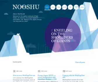 Nooshu.com(Frontend Web Developer) Screenshot