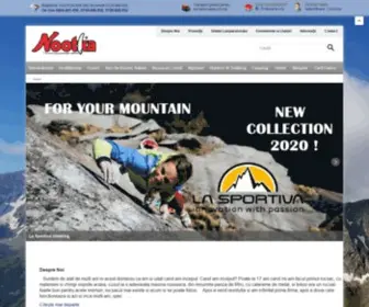 Nootkasport.ro(Echipament pentru munte și alpinism. Tot ce ai nevoie pentru o ieșire la munte. Alpinism utilitar) Screenshot