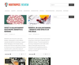 Nootropicsreview.org(‹ Nootropics Review) Screenshot