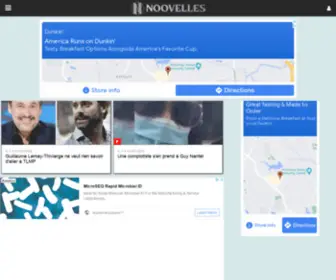 Noovelles.com(L'actualité) Screenshot