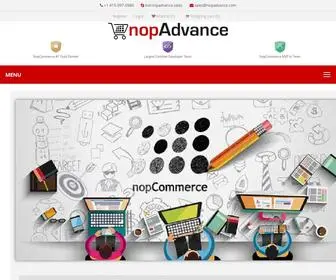 Nopadvance.com(NopCommerce Development) Screenshot