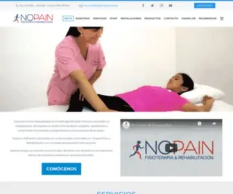 Nopain.com.pe(Fisioterapia y Rehabilitación) Screenshot