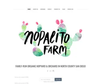 Nopalitofarm.com(Nopalitofarm) Screenshot