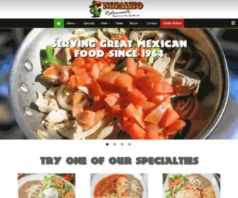 Nopalitosrestaurants.com(Nopalito Restaurants) Screenshot