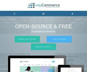 Nopcommerce.com(Nopcommerce) Screenshot