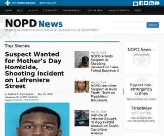 Nopdnews.com(NOPD News) Screenshot