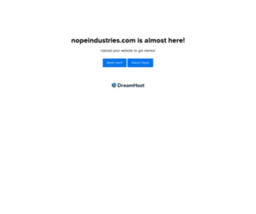 Nopeindustries.com(nopeindustries) Screenshot