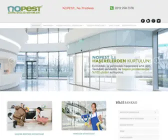 Nopest.com.tr(Böcek) Screenshot