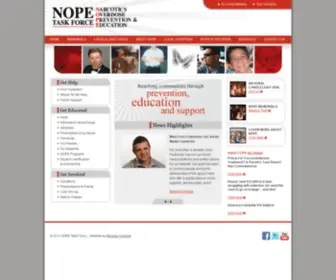 Nopetaskforce.org(Nopetaskforce) Screenshot