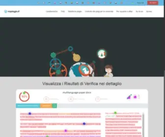 Noplagio.it(Software antiplagio) Screenshot
