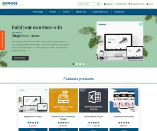 Nopmods.com(NopCommerce Mobile App) Screenshot