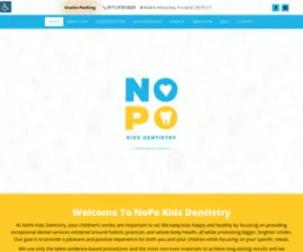 Nopokids.com(Dr. Staci Whitman) Screenshot