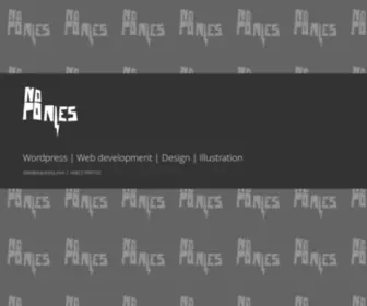 Noponies.com(Noponies) Screenshot