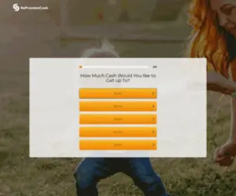 Noproblemcash.com(Personal Loans (Official Site)) Screenshot