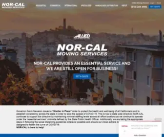 Nor-Calmoving.com(Moving Companies in Hayward) Screenshot