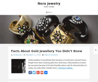 Nora-Jewelry.com(Nora Jewelry Sells Affordable Silver Jewelry Accessories Online) Screenshot