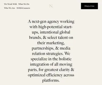 Nora.agency(NORA the agency) Screenshot