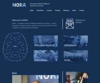 Nora.ai(Norwegian artificial intelligence research consortium) Screenshot