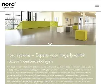 Nora.com(Discover the nora brand) Screenshot