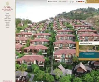 Noraburiresort.com(Nora Buri Resort & Spa l Official Site) Screenshot