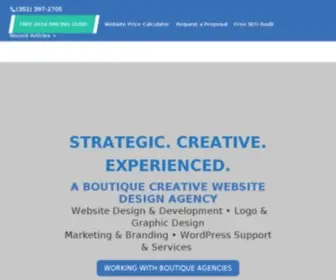 Norakramerdesigns.com(Boutique Website Design & SEO Digital Marketing Agency) Screenshot