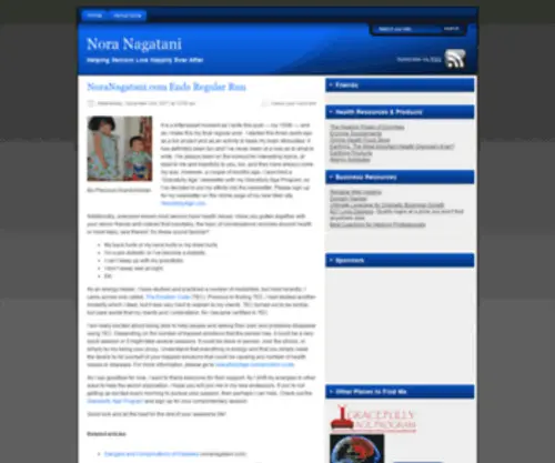 Noranagatani.com(Nora Nagatani) Screenshot