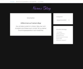 Norasblog.de(Domain reserved) Screenshot