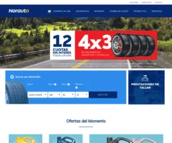 Norauto.com.ar(Neumaticos) Screenshot