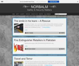 Norbalm.com(Crisis & Risk Management) Screenshot