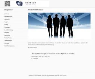 Norbedo.de(Willkommen auf der Startseite) Screenshot