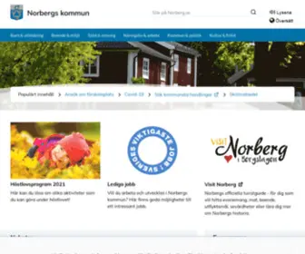 Norberg.se(Norbergs kommun) Screenshot