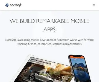 Norbsoft.com(Mobile App Development Agency from Poland) Screenshot