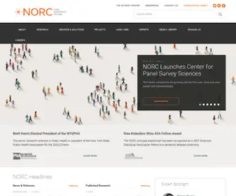 Norc.org(NORC at the University of Chicago) Screenshot