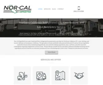 Norcal-LTL.com(Sacramento) Screenshot