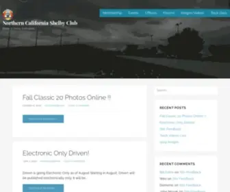 Norcal-Saac.org(Home of Shelby Enthusiasts) Screenshot