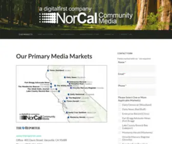 Norcalaudiencesolutions.com(Digital and Print marketing) Screenshot